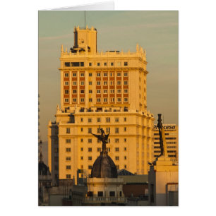 Buildings along Gran Via and Edificio Espana