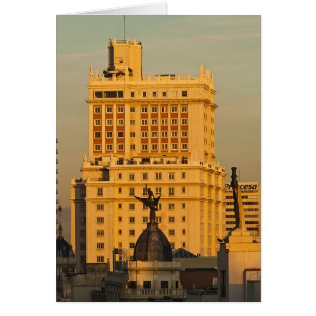 Buildings along Gran Via and Edificio Espana (Front)