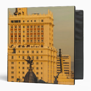 Buildings along Gran Via and Edificio Espana Binder