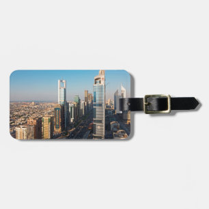 Buildings Along Sheikh Zayed Road, Dubai Luggage Tag