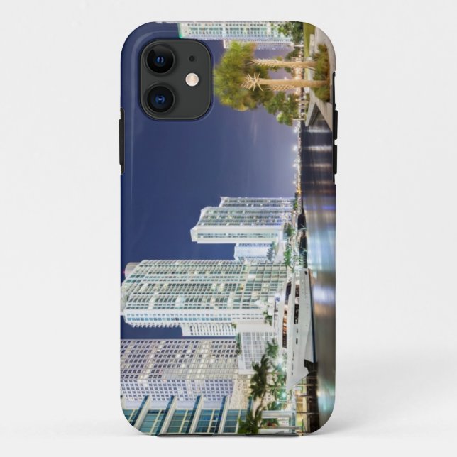 Buildings along the Miami River Riverwalk Case-Mate iPhone Case (Back)