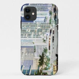 Buildings along the Miami River Riverwalk iPhone 11 Case