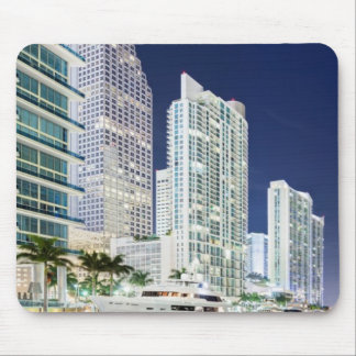 Buildings along the Miami River Riverwalk Mouse Pad