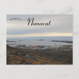 Buildings Along the Shoreline Postcard