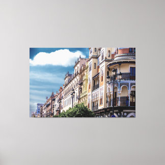 Buildings in Sevilla, Spain Canvas Print