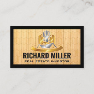 Buildings   Real Estate   General Contractor Business Card