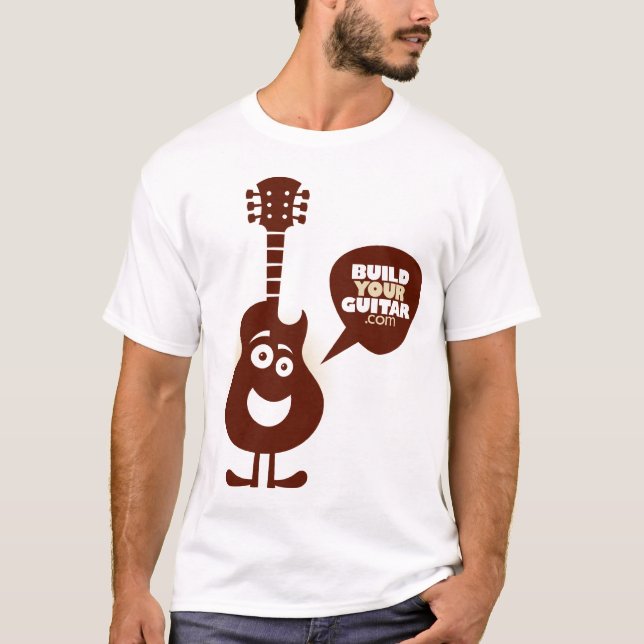 BUILDYOURGUITAR.com T-Shirt (Front)