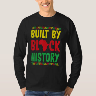 Built By Black History Bhm African Pride Month Men T-Shirt