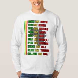 Built by Teach Black History Month Kids Proud Afri T-Shirt