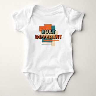 Built different baby bodysuit
