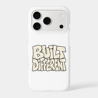 Built Different — Elite Mindset Motivation Graphic