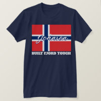 "Built Fjord Tough" and Norwegian Flag