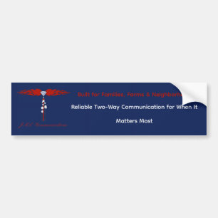 Built for Families, Farms & Neighborhoods Bumper Sticker