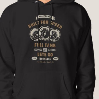 Built for speed t-shirt, Speed demon Racing  Hoodie