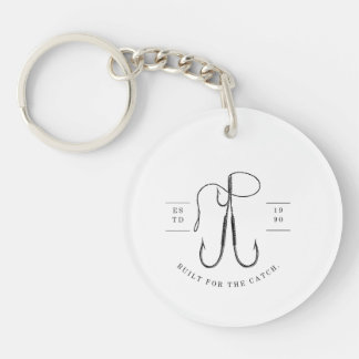 Built For The Catch Keychain