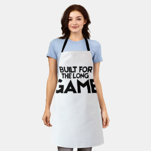 Built For The Long Game Minimalist Studio Apron