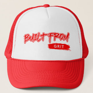 Built From Grit™ Grind Hustle Crown of Resilience Trucker Hat