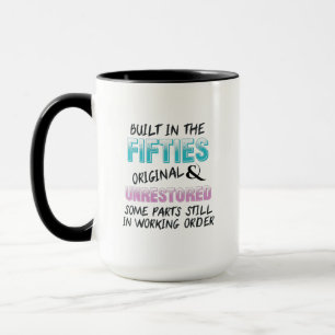 Built in the fifties original and unrestored mug