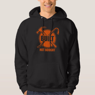 Built Not Bought Blue Collar Gift Hoodie