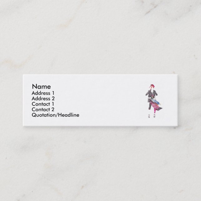Buisness card one (Front)