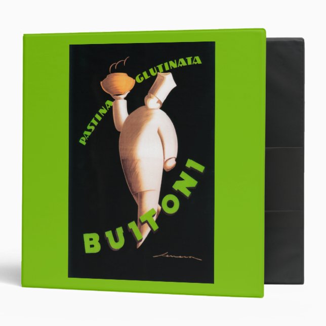 Buitoni Pasta Promotional Poster Binder (Front/Inside)