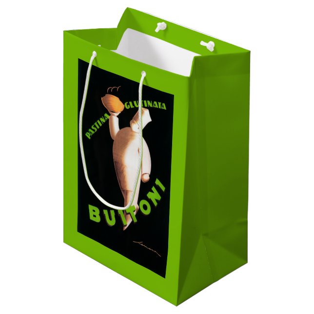 Buitoni Pasta Promotional Poster Medium Gift Bag (Front Angled)