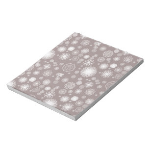 BuJo Patterned Paper Dusty Pink Florals Notepad