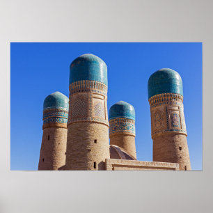 Bukhara, Uzbekistan - Chor Minor Madrassah Poster