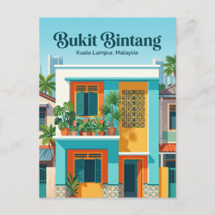 Bukit Bintang Malaysia Postcard