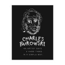 Bukowski postcard