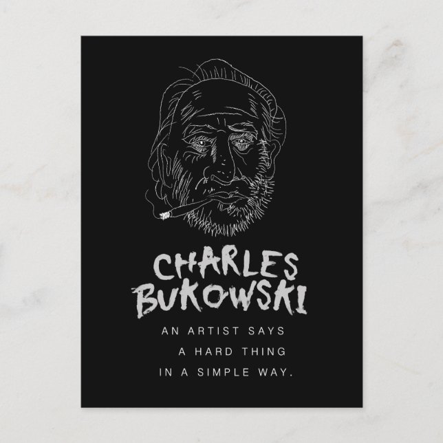 Bukowski postcard (Front)