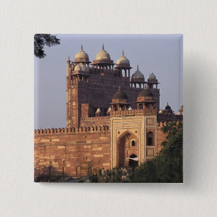 Buland Darwaza Gate of Victory) to the Dargah 2 Inch Square Button