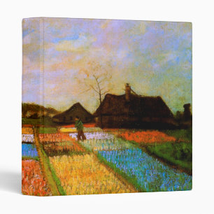Bulb Fields Holland Van Gogh Fine Art Binder