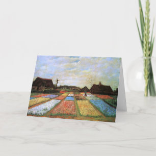 Bulb Fields Holland Van Gogh Fine Art Card