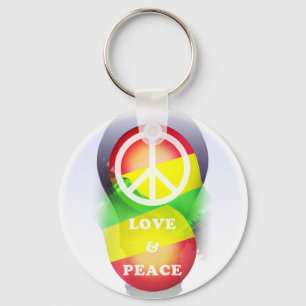 BULB RASTA KEYCHAIN