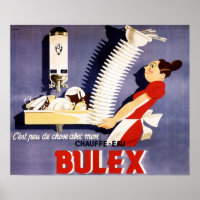 BULEX Belgian Water Heater Vintage Advertisement