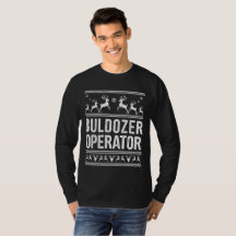 Bulfozer Operator Ugly Christmas Sweater