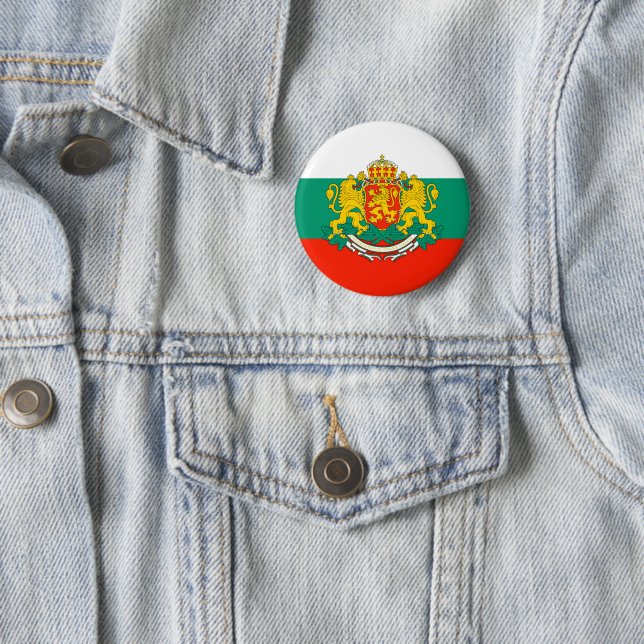 Bulgaria 2 Inch Round Button (In Situ)