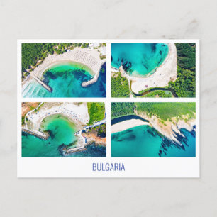 Bulgaria, Black Sea beach, postcard