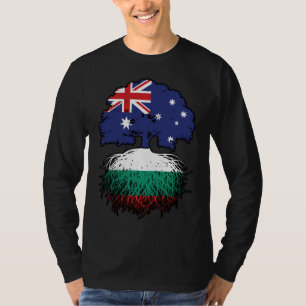 Bulgaria Bulgarian Australian Australia Tree Roots T-Shirt