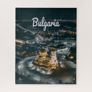 Bulgaria Capital Sofia Alexander Nevsky Cathedral Jigsaw Puzzle