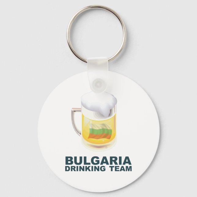Bulgaria Drinking Team Keychain (Front)