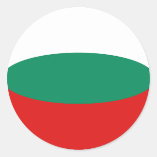 Bulgaria Fisheye Flag Sticker