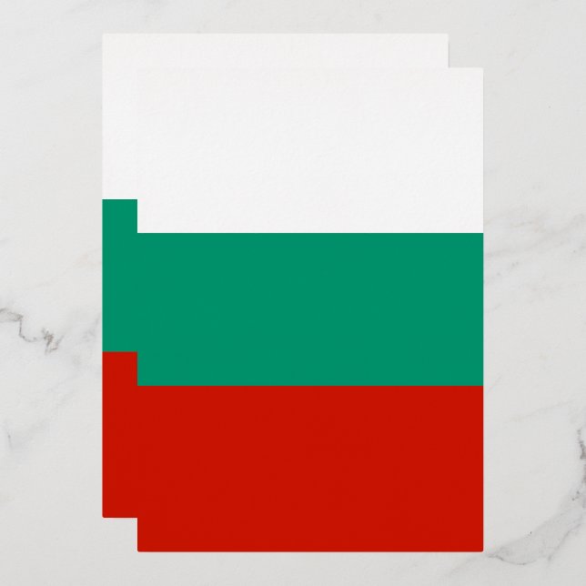 Bulgaria flag (Front/Back)