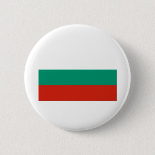 Bulgaria Flag 2 Inch Round Button (Front)