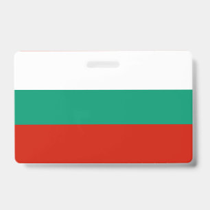 Bulgaria flag badge