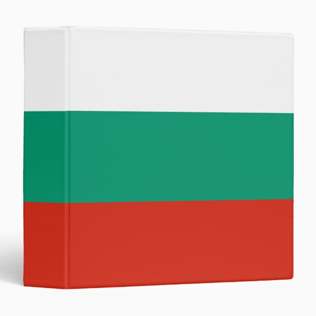 Bulgaria Flag Binder (Front/Spine)