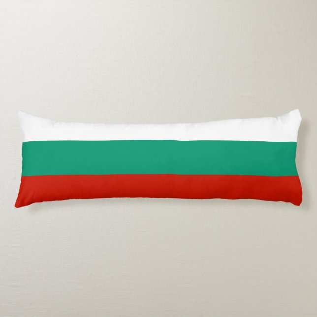 Bulgaria flag body pillow (Front)