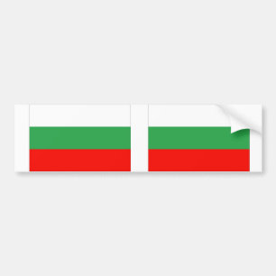 Bulgaria Flag Bumper Sticker