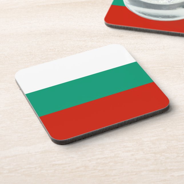 Bulgaria flag coaster (Left Side)